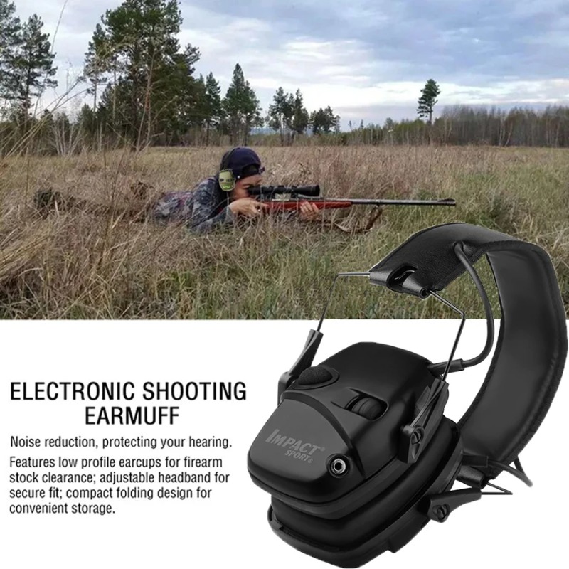 Shooting Ear Muff - Outdoor Tactical Electronic Shooting Earmuff Outdoor
