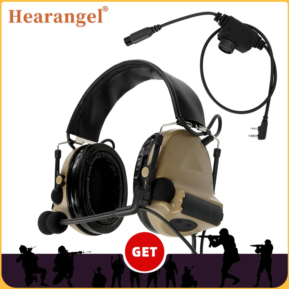 Shooting Ear Muff - Tactical Headset TACSKY II U94ptt RACPtt