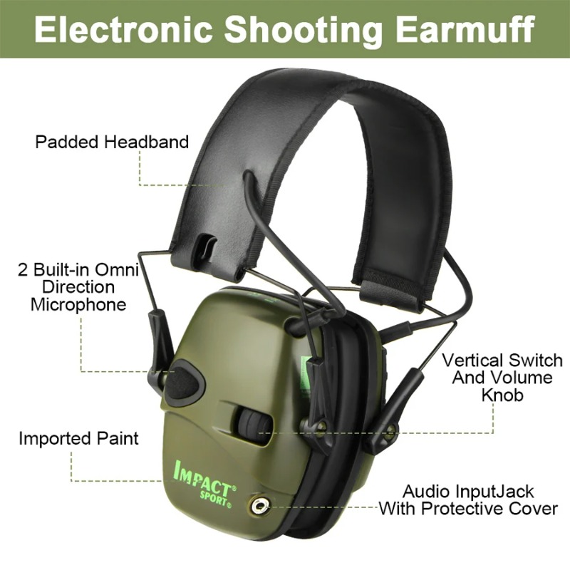 Outdoor Tactical Electronic Sh - đánh giá và giá Shooting Ear Muff
