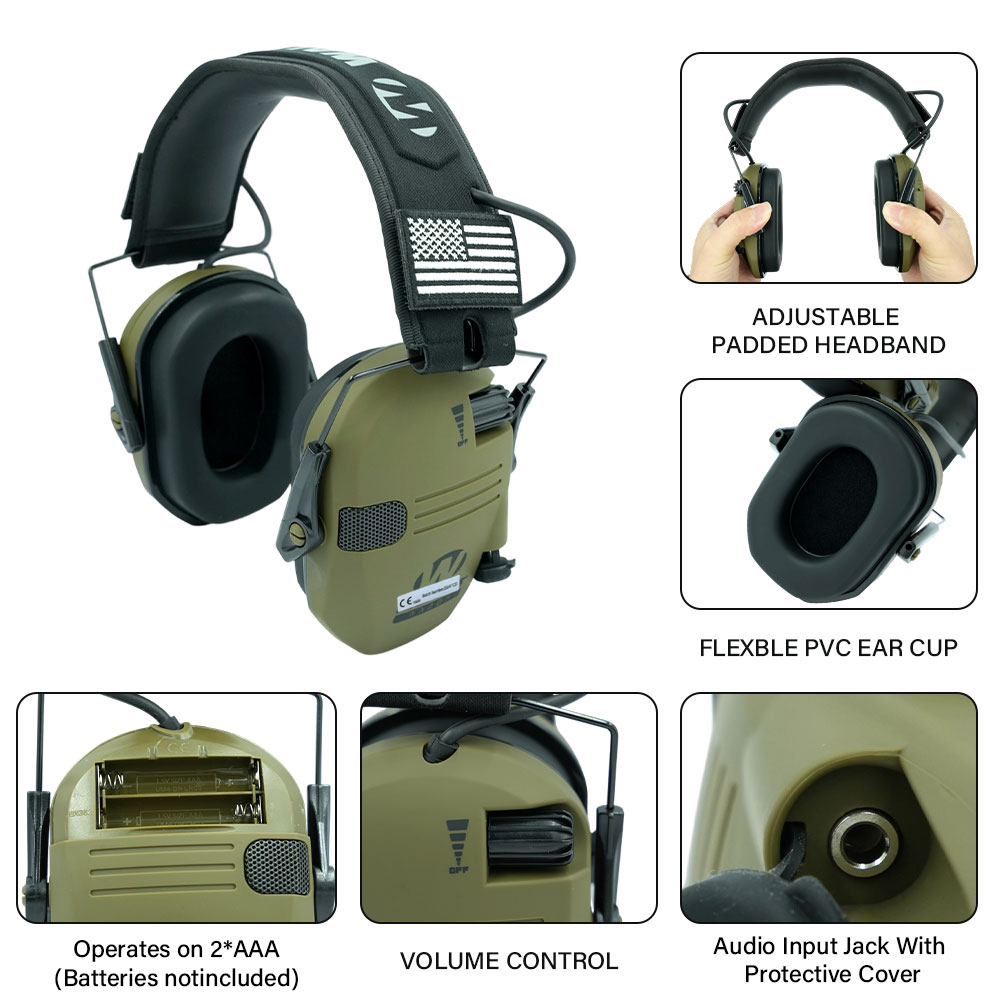 Outdoor hunting/shooting earmu - đánh giá và giá Shooting Ear Muff