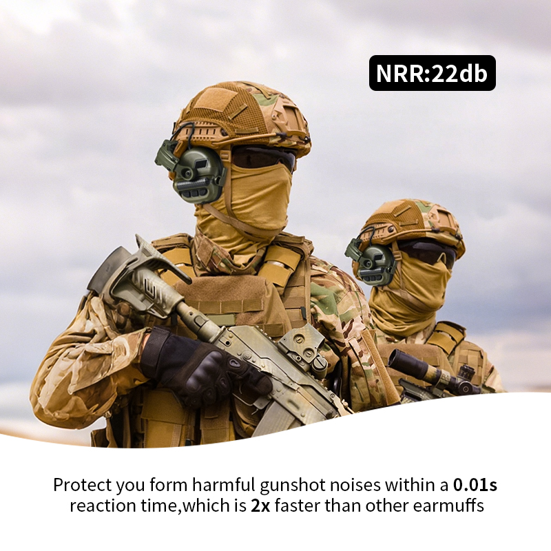 ARM NEXT F30 Tactical Earmuffs - đánh giá và giá Shooting Ear Muff