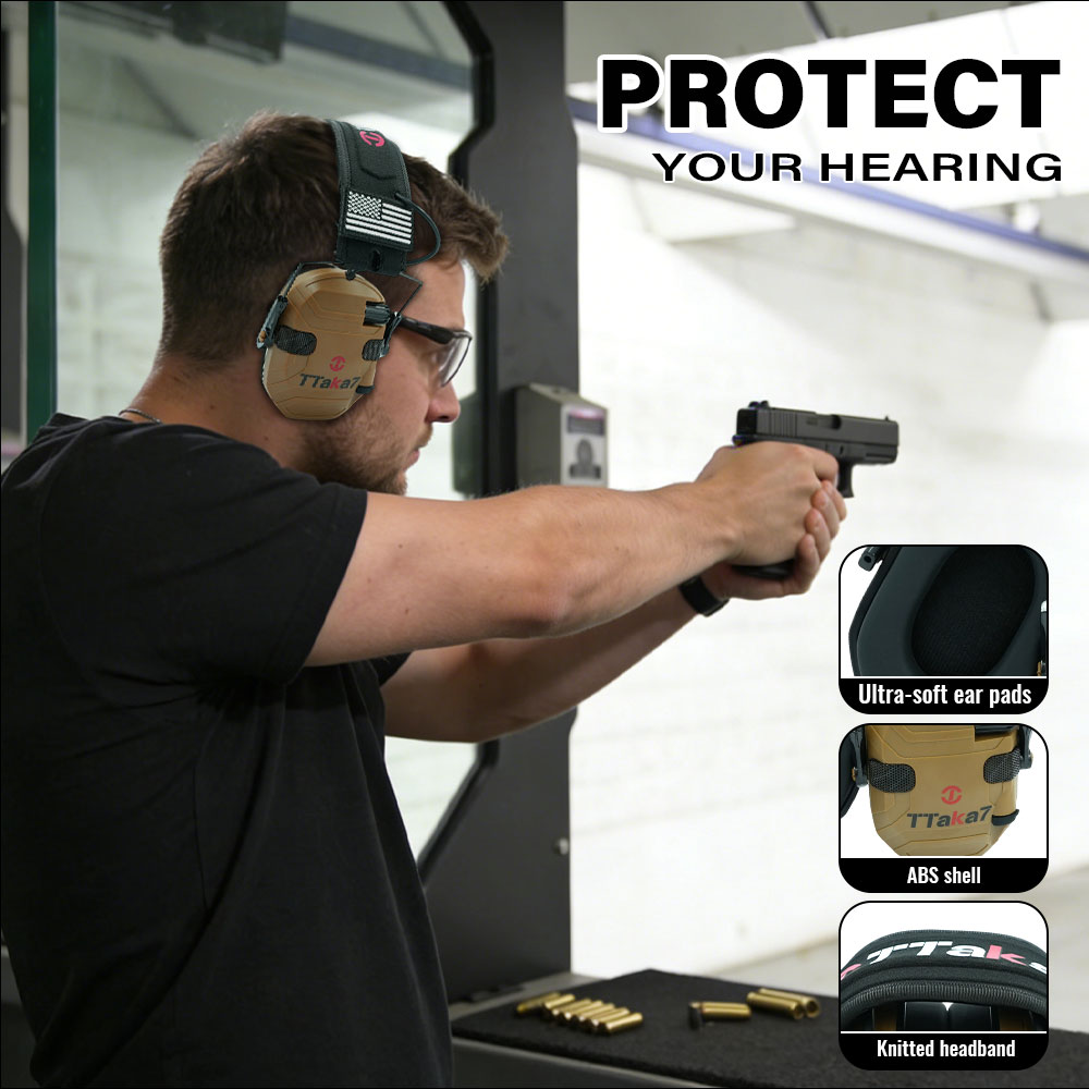 Electronic Shooting Headset He - đánh giá và giá Shooting Ear Muff