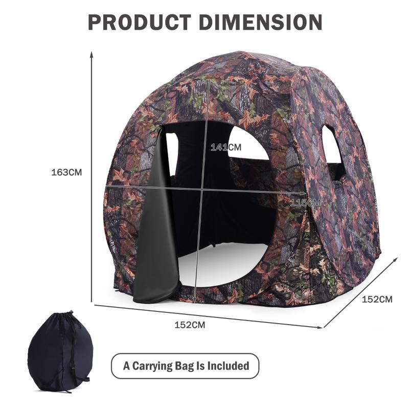 3 Person Pop Up Hunting Tent,  - đánh giá và giá Hunting & Outdoor Supplies Carterton Reviews