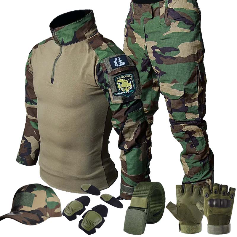 Tactical Uniform Suits Milit O - đánh giá và giá Hunting Outdoor Pants