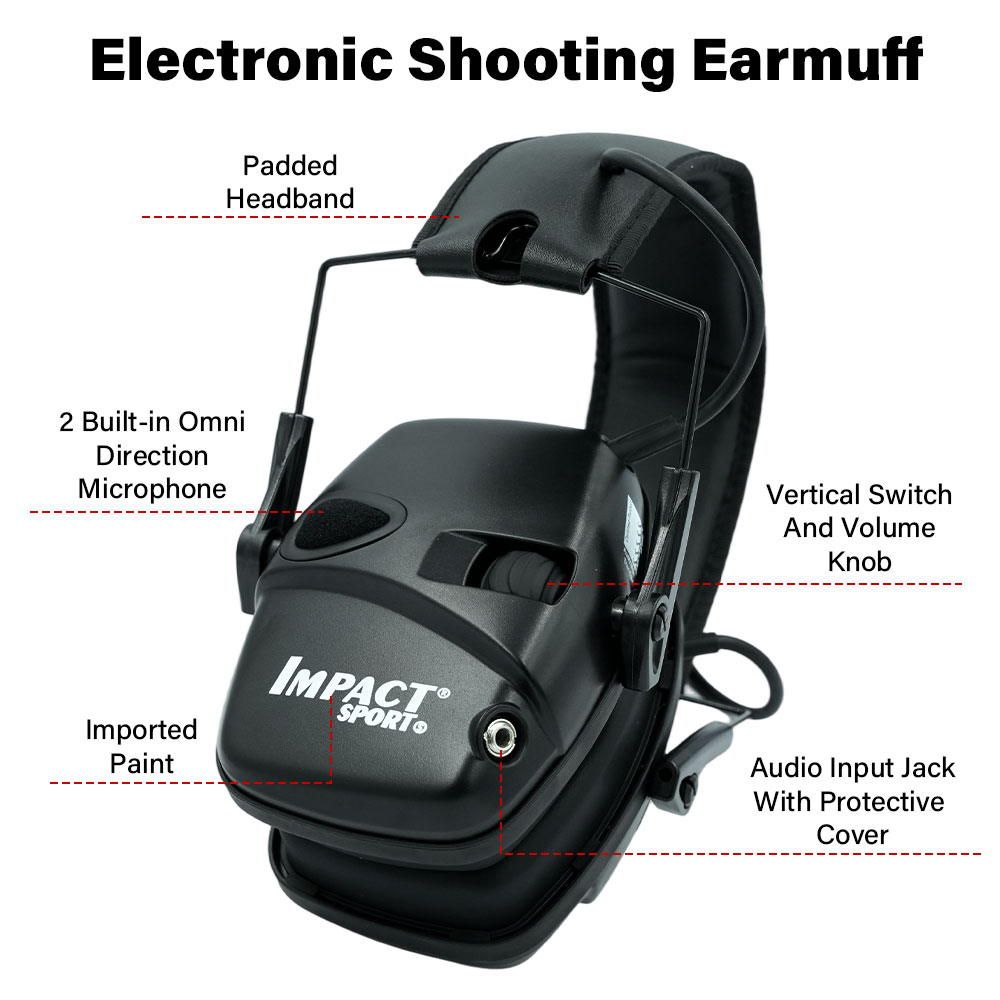 Active Noise Reducing Earmuffs - đánh giá và giá Shooting Ear Muff