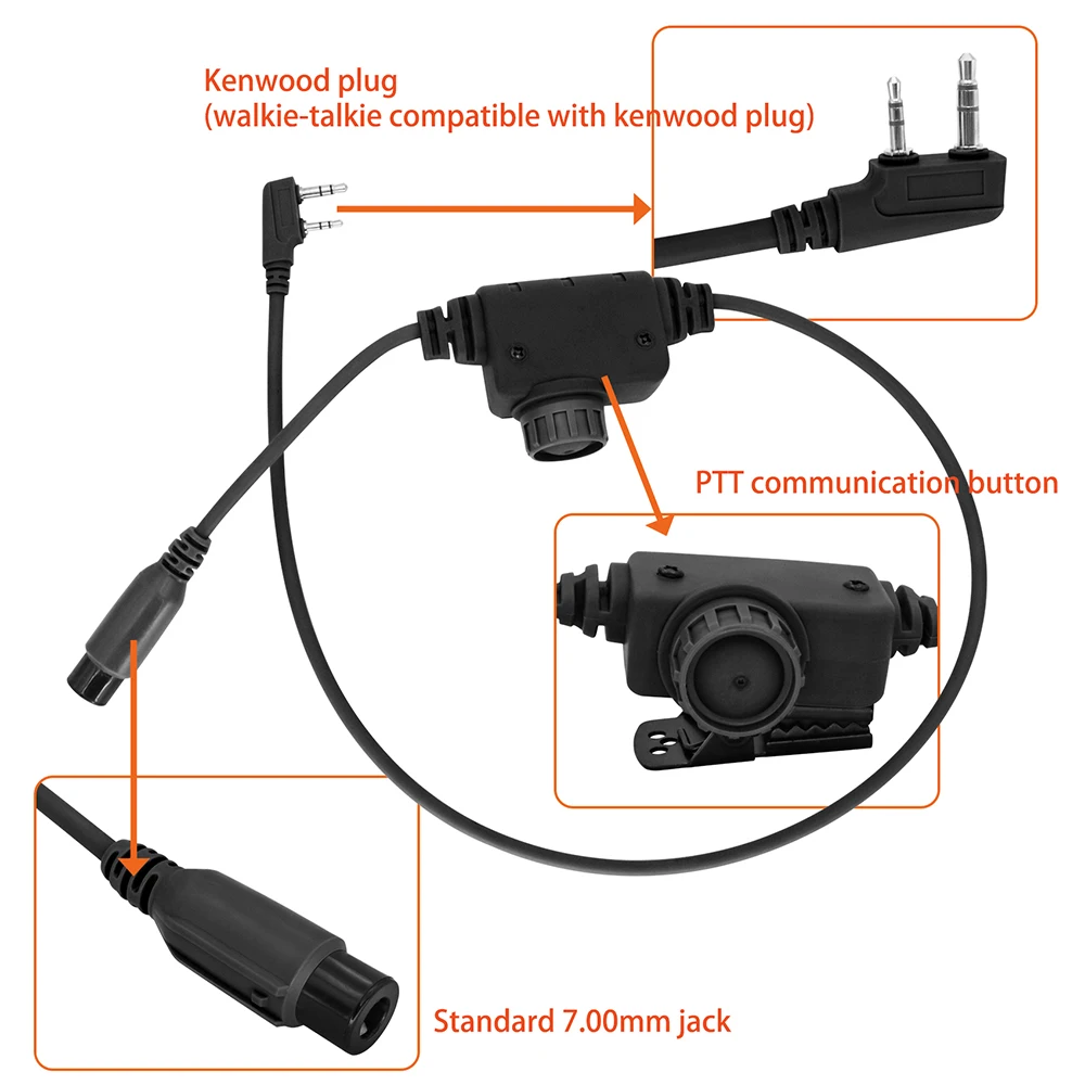Tactical Headset TACSKY II U94 - đánh giá và giá Shooting Ear Muff