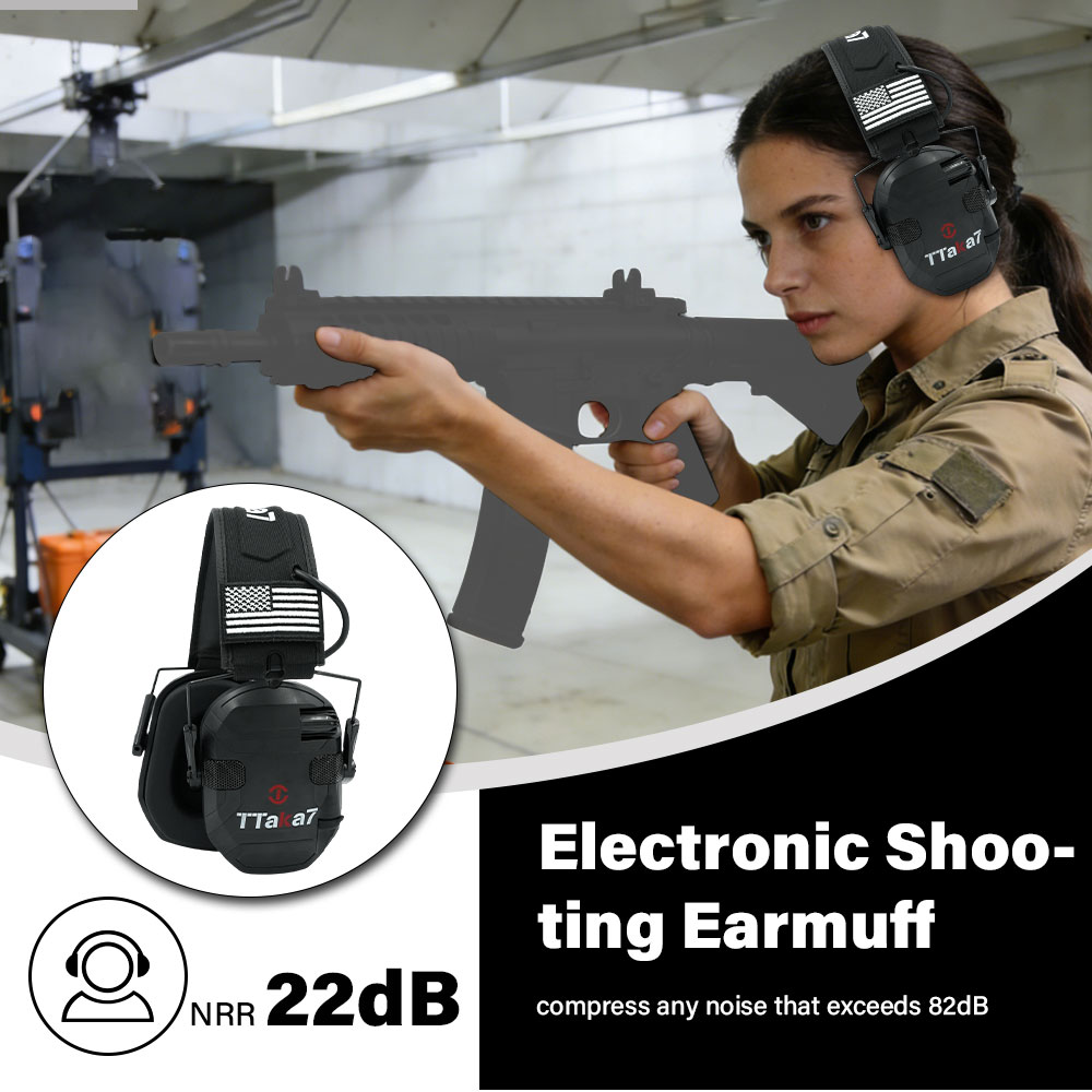 W1/W3 Foldable Electronic Shoo - đánh giá và giá Shooting Ear Muff